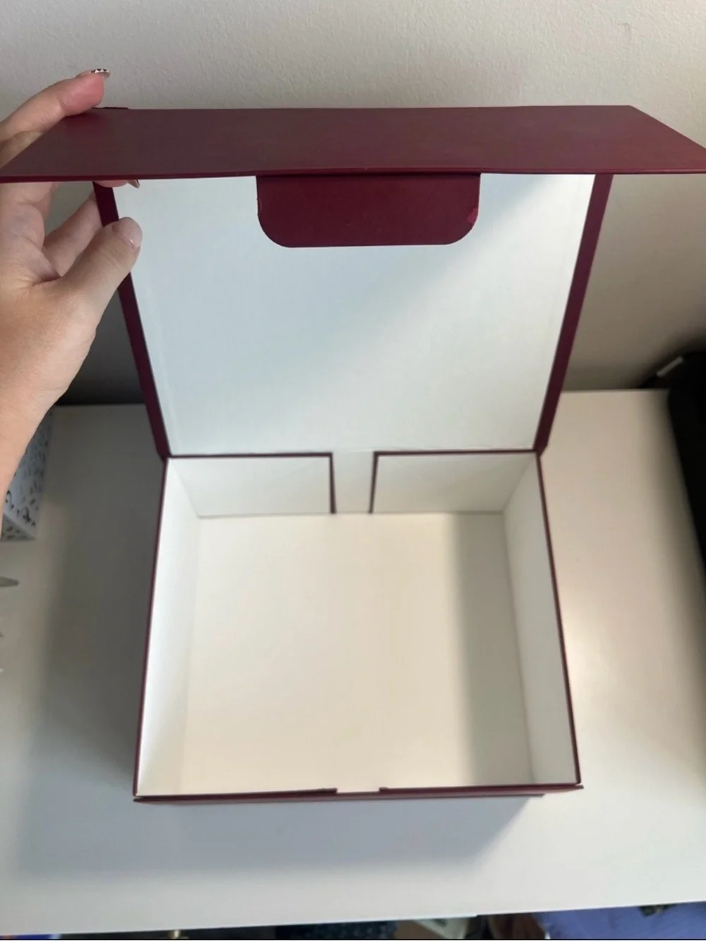 Gucci Deep Red Logo Gift Box